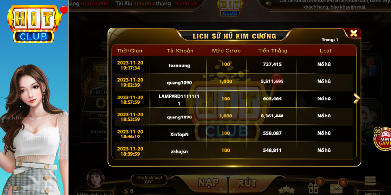 mẹo nổ hũ kim cương hitclub