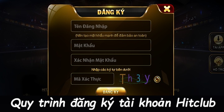 Hướng dẫn đăng ký Hitclub chính thức